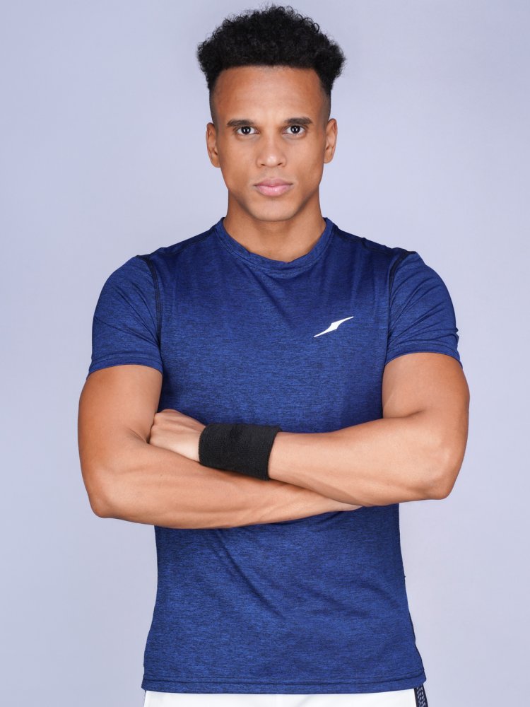 Men Crew Neck Half Sleeve Sports T-Shirt