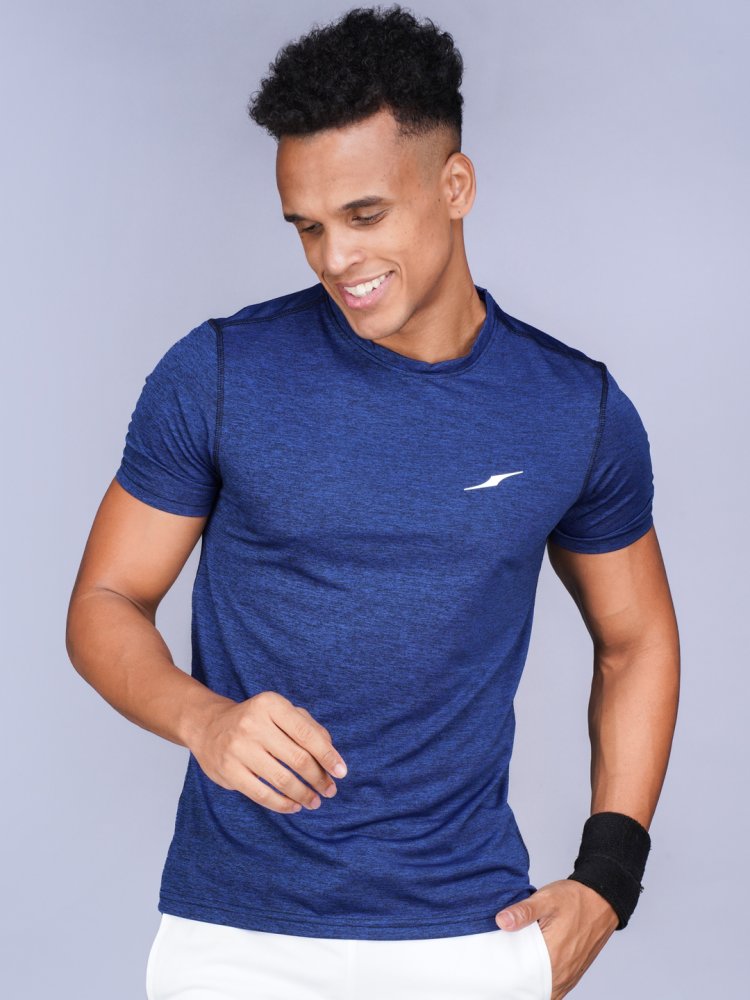 Men Crew Neck Half Sleeve Sports T-Shirt